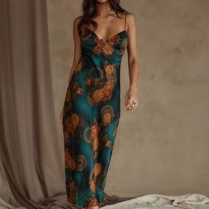 12th Tribe Satin Dress